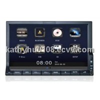 7'' universal car DVD player/ multimedia/audio/video/radio/bluetooth/ipod...