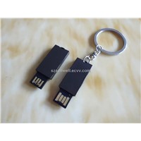 Black Mini Metal USB Flash Stick-Mini-045