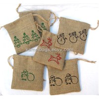 Jute Bag(Km-Jtb0005), Promotion Packing Bag, Gift Bag, Drawstring Bag, Eco-Friendly Bag