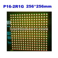 P16 Outdoor 16*16 Pixels Double Color LED Display Module,256*256mm