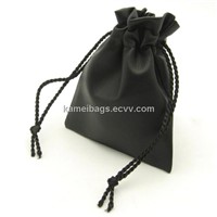 PU Gift Pouch/Bag (KM-GTB0003), Jewelry Bag, PU Drawstring Bag, Promotion Packing Bag