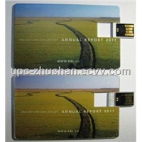 Promotional Gifts Credit Card 2GB 4GB 16GB USB Flash Drive