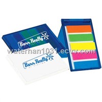 Promotional Plastic Colourful Note Flag Case