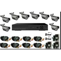 RE:8ch DVR camera kit,H.264,8 IR waterproof cameras,high relsolution! (Model NO.:KD-6308Kit)