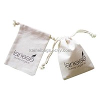 Small Cotton Pouch(Km-Dsb0100), Cotton Bag, Gift Pouch, Promotion Packing Bag