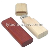 Wooden And Bamboo USB Flash Driver