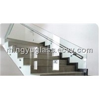 bending tempered glass railing