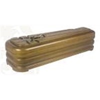 cheap and antique funeral spanish style wooden ataud with low price