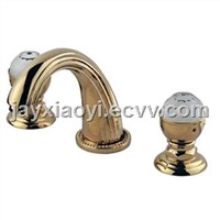crystal handles lavtory sink faucet   gold faucet cupc faucet ce faucet
