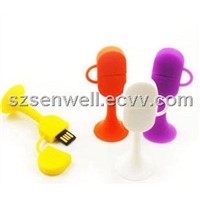 Goblet Silicone USB Flash Drive-s007