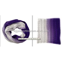 Knitted Snood Scarf Neckcloth
