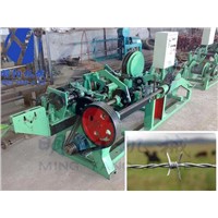 straight and reverse twisted barbed wire machine