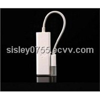 white USB 2.0 to Ethernet Adapter for 11.6 Inch 13.3 Inch Apple Macbook