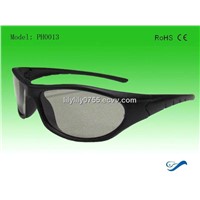 3D glasses circular polarized lenses