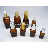 Amber Square Essential Oil Bottle(in stock)