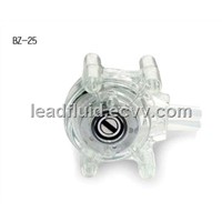 BZ25 pump head transparent PC plastic shell,flow:1700ml/min
