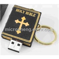 Holy Bible USB Flash Drive with Promotion Keychain 8GB