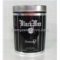 Oval Tin Cans Men Spray Tin boxes  Metal pacakging boxes