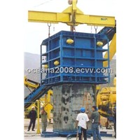 Vertical Vibrating Casting Machine for the Box Culvert and Manholes