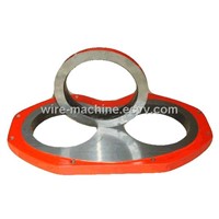 Zoomlion concrete pump spare parts wear plate DN230 and wear cutting ring