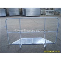 Crowd Control Barrier with Stable Feet (Belgium Fence Style)