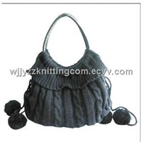 Knitted Fashion Purse Handbag