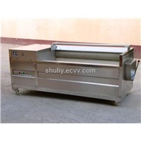 Potato Cleaning and Peeling Machine / Carrot Washing Machine 0086-18703683073
