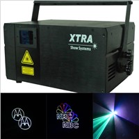 Professional White Color 4W RGB Laser Show Light