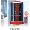 Luxury and Fashioanble Steam Shower Room in Red ABS