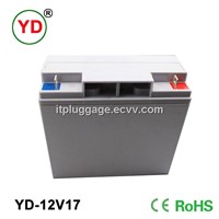 12v17ah rechargeable sealed lead acid battery