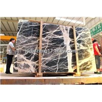 Black Rose marble slabs