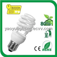 High Quality 11w Half Spiral Energy Saving Lamp YYHSP29