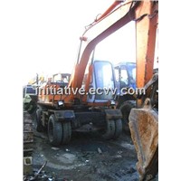 Used HITACHI Wheel Excavator EX100