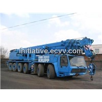 Used KRUPP 200Ton Truck Crane KMK6200