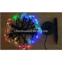 20 LED holiday christmas decoration string light with butterfly