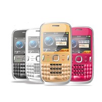 2.4 inch qwerty keyboard dual sim card Quad bands GSM mobile phone TV (Optional)