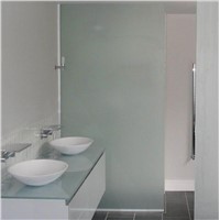 4-12mm Acid Etched Shower Glass with CE &amp;amp; ISO9001