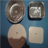 Aluminium Foil Containers Laminated Paper Board Lids Covers