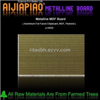 Aluminum foil faced mdf board