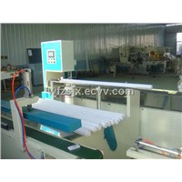 Automatic toilet paper roll cutting machine