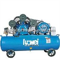 Belt driven piston one-stage air cooled mobile air compressor W-0.90/8
