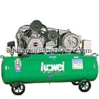 Belt driven two stage air-cooled mobile air compressor W-0.80/12.5
