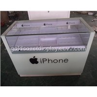Customized glass show cases for smartphones -SC3011