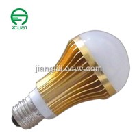 E27 Gold High Power 7W LED Bulb/LED Lamps