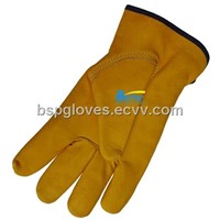 Excellent Comflex Cow Grain Leather Driver Style Welding Work Gloves BGCD103
