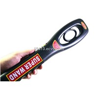 Handheld Metal Detector with 9V Battery Suitable for Working 40 Hours, LED Light Warning