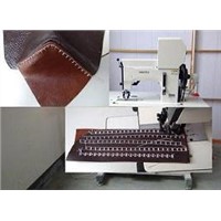 Heavy duty decorative stitch upholstery sewing machine for furniture and sofas