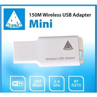 Mini usb wireless adapter M15,150Mbps,2.4GHZ,MT7601 chipset
