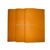 Orange super absorbent cleaning cloth nonwoven cleaning