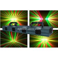 Red and Green Four Head Laser Light